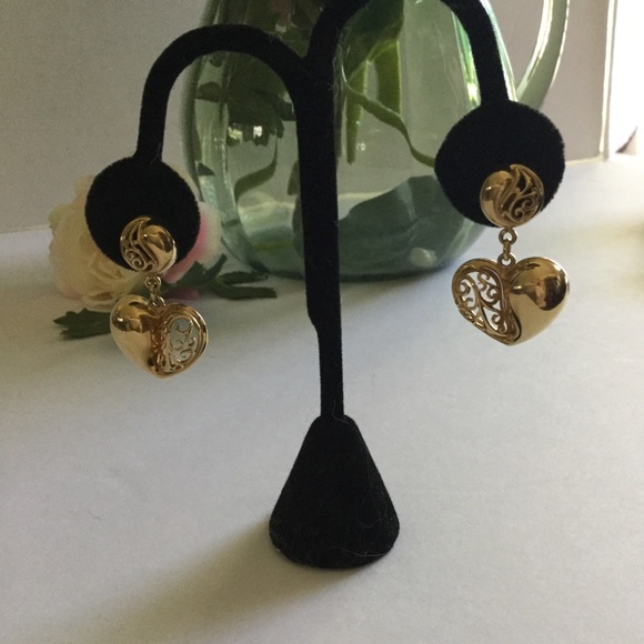 HOST PICK! 14k Heart Earrings - Picture 4 of 4